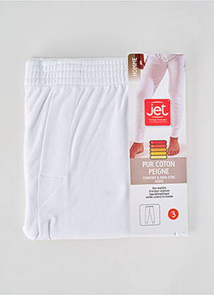 Legging stretch blanc JET homme