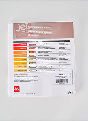 Legging stretch blanc JET homme