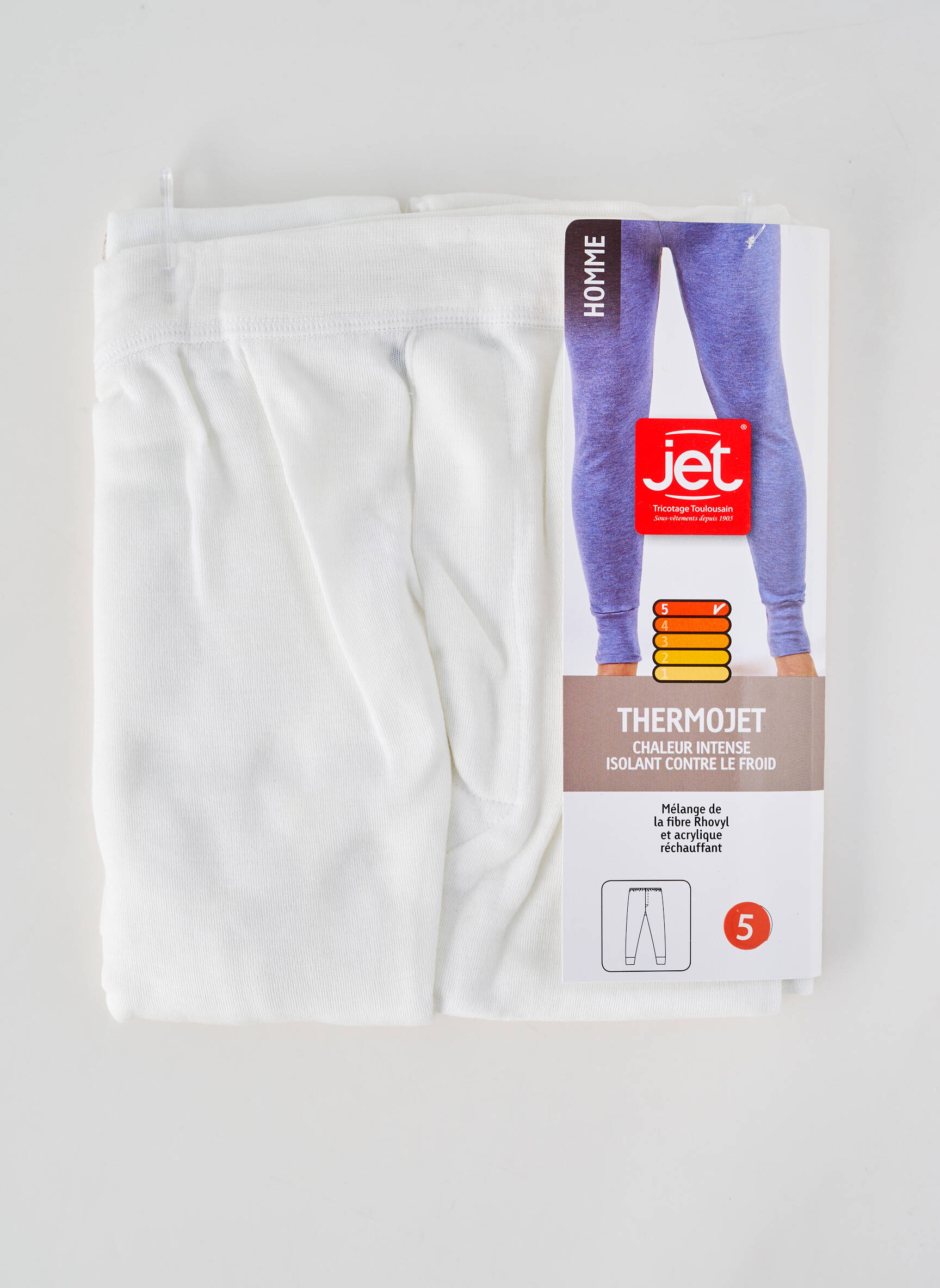 Legging stretch beige JET homme