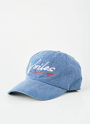 Casquette fermeture scratch bleu LES VOILES DE SAINT-TROPEZ homme