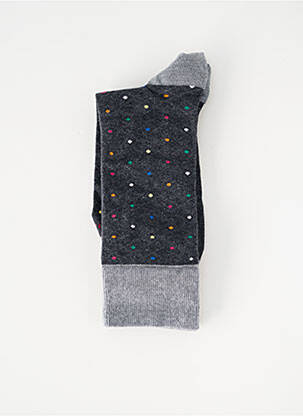 Chaussettes stretch gris LABONAL homme