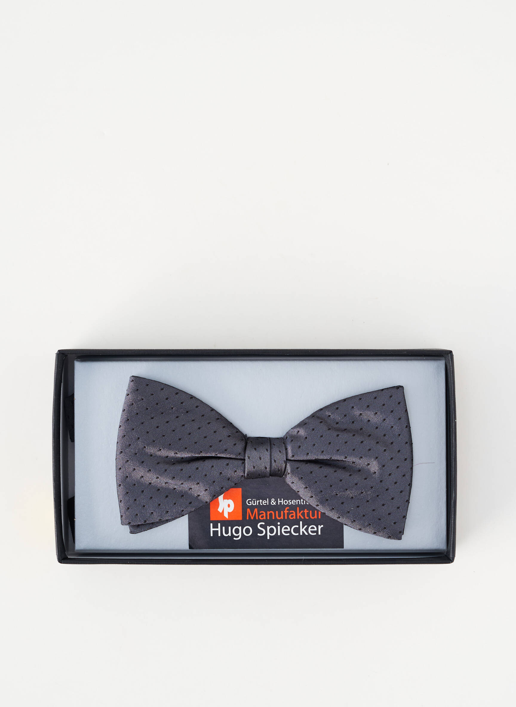 Noeud papillon imprimé pois noir HUGO SPIECKER homme