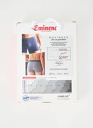 Boxer stretch rouge EMINENCE homme