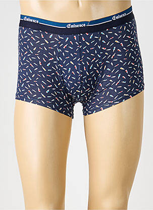 Boxer imprimé fantaisie bleu EMINENCE homme