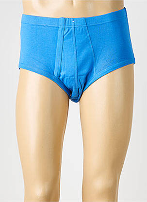 Slip tissage popeline bleu JET homme