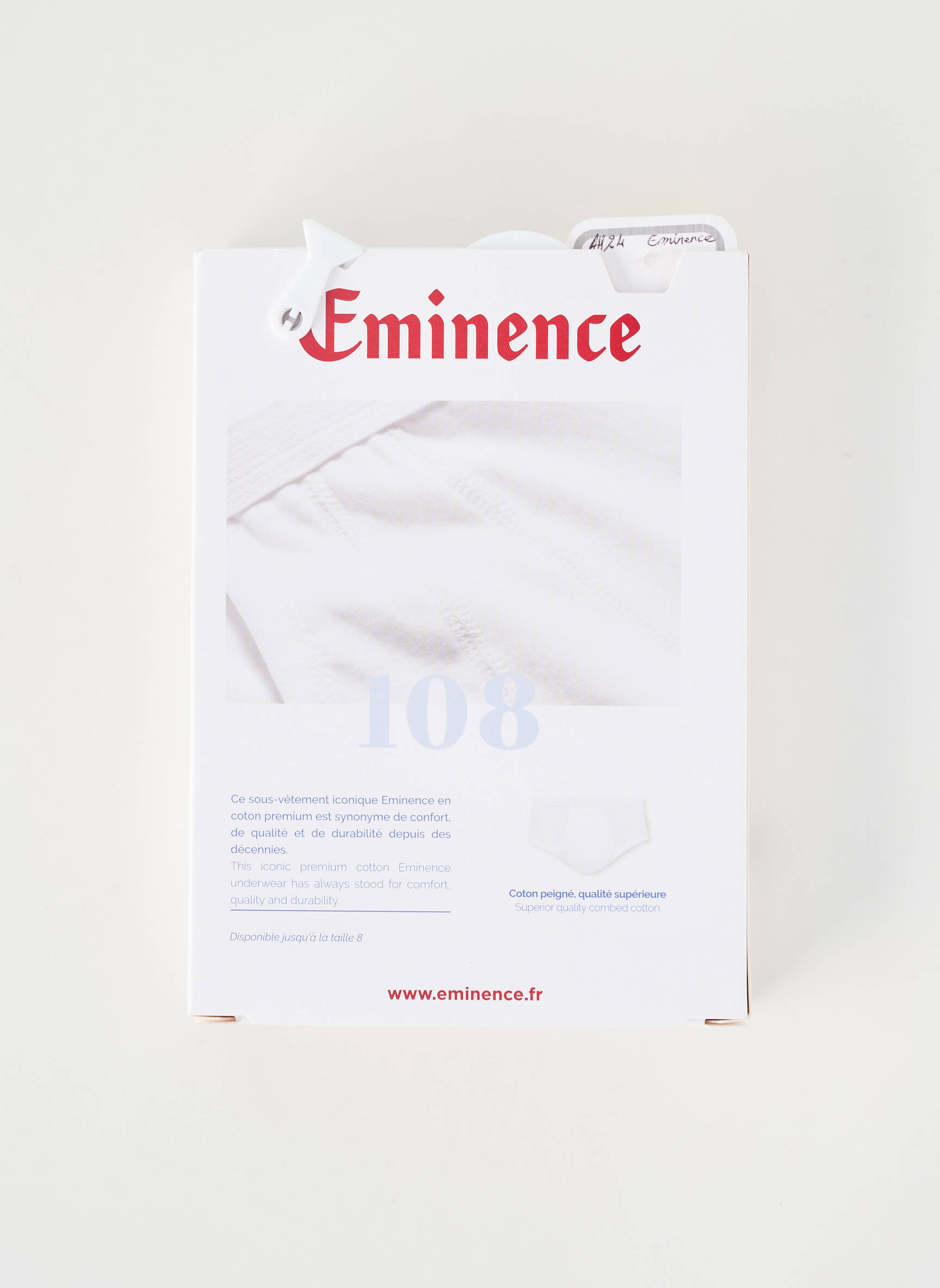 Slip stretch blanc EMINENCE homme