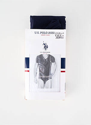 T-shirt coupe cintrée manches courtes bleu U.S. POLO ASSN homme
