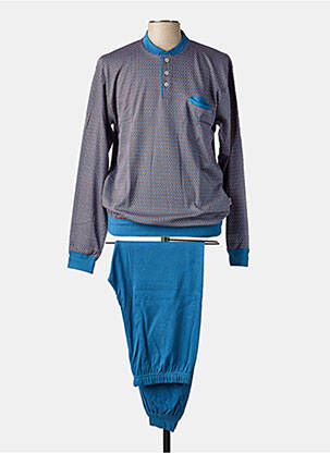Pyjama tissage jersey bleu BIP BIP homme