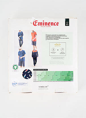 Pyjama col rond rouge EMINENCE homme