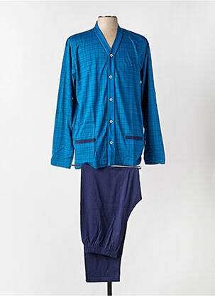 Pyjama col v bleu BIP BIP homme