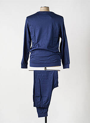 Pyjama col rond bleu EMINENCE homme