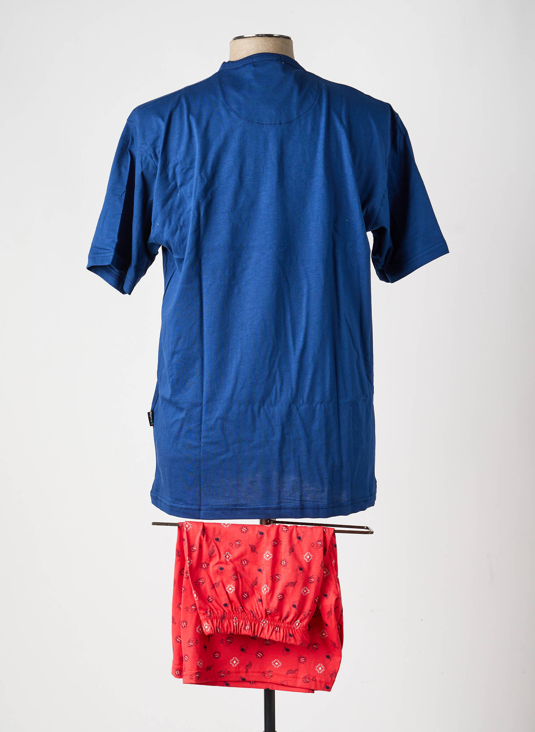 Pyjama tissage jersey bleu BIP BIP homme