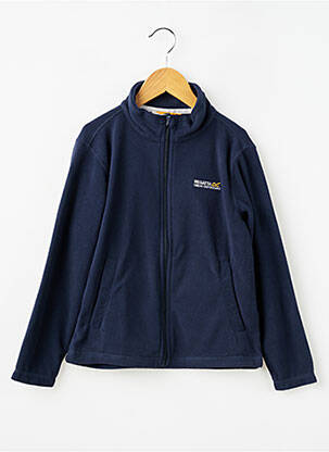 Veste casual col col montant bleu REGATTA enfant