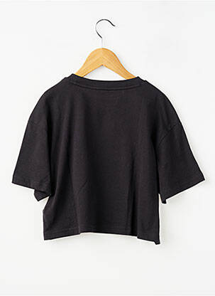 T-shirt stretch manches courtes noir PUMA enfant