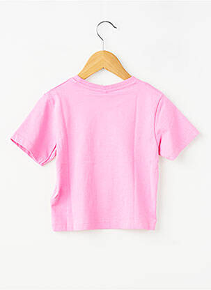 T-shirt stretch manches courtes rose NAME IT fille