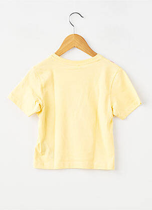 T-shirt stretch manches courtes jaune NAME IT fille