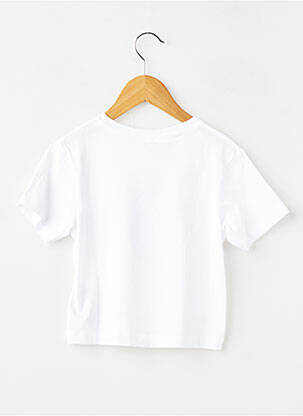T-shirt stretch manches courtes blanc NAME IT fille