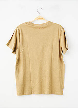 T-shirt stretch manches courtes vert TEDDY SMITH garçon