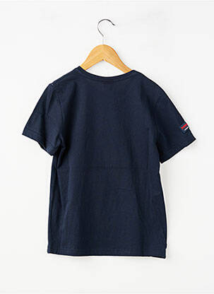 T-shirt stretch manches courtes bleu REDSKINS garçon
