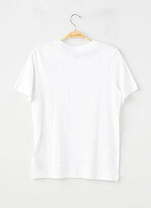 T-shirt stretch manches courtes blanc PUMA fille