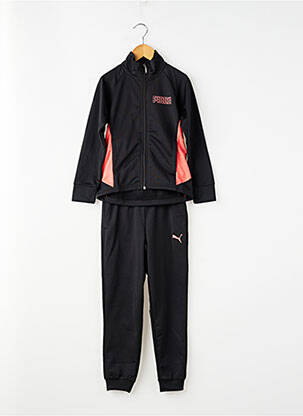 Ensemble pantalon manches longues noir PUMA fille