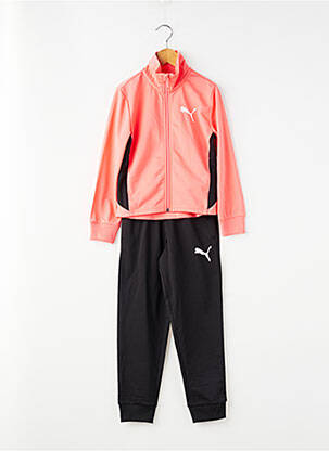 Ensemble pantalon manches longues rose PUMA fille