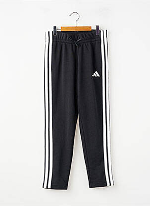 Jogging slim taille élastique noir ADIDAS fille