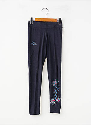 Legging sérigraphie taille élastique noir KAPPA fille
