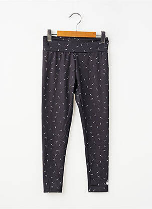 Legging stretch taille élastique noir NIKE fille