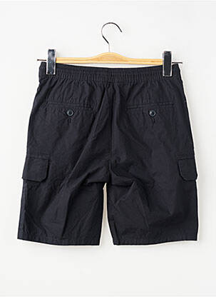 Bermuda fermeture liens à nouer taille élastique noir TEDDY SMITH garçon