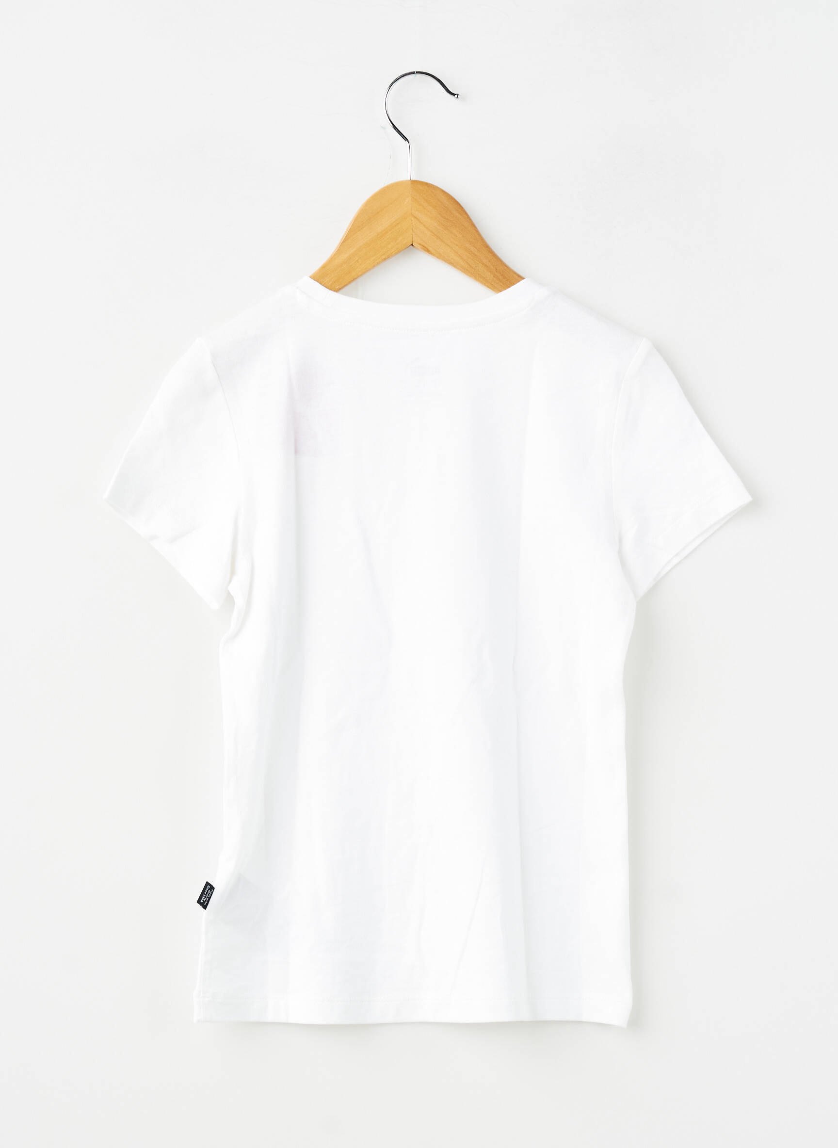 T-shirt coupe cintrée manches courtes blanc PUMA fille
