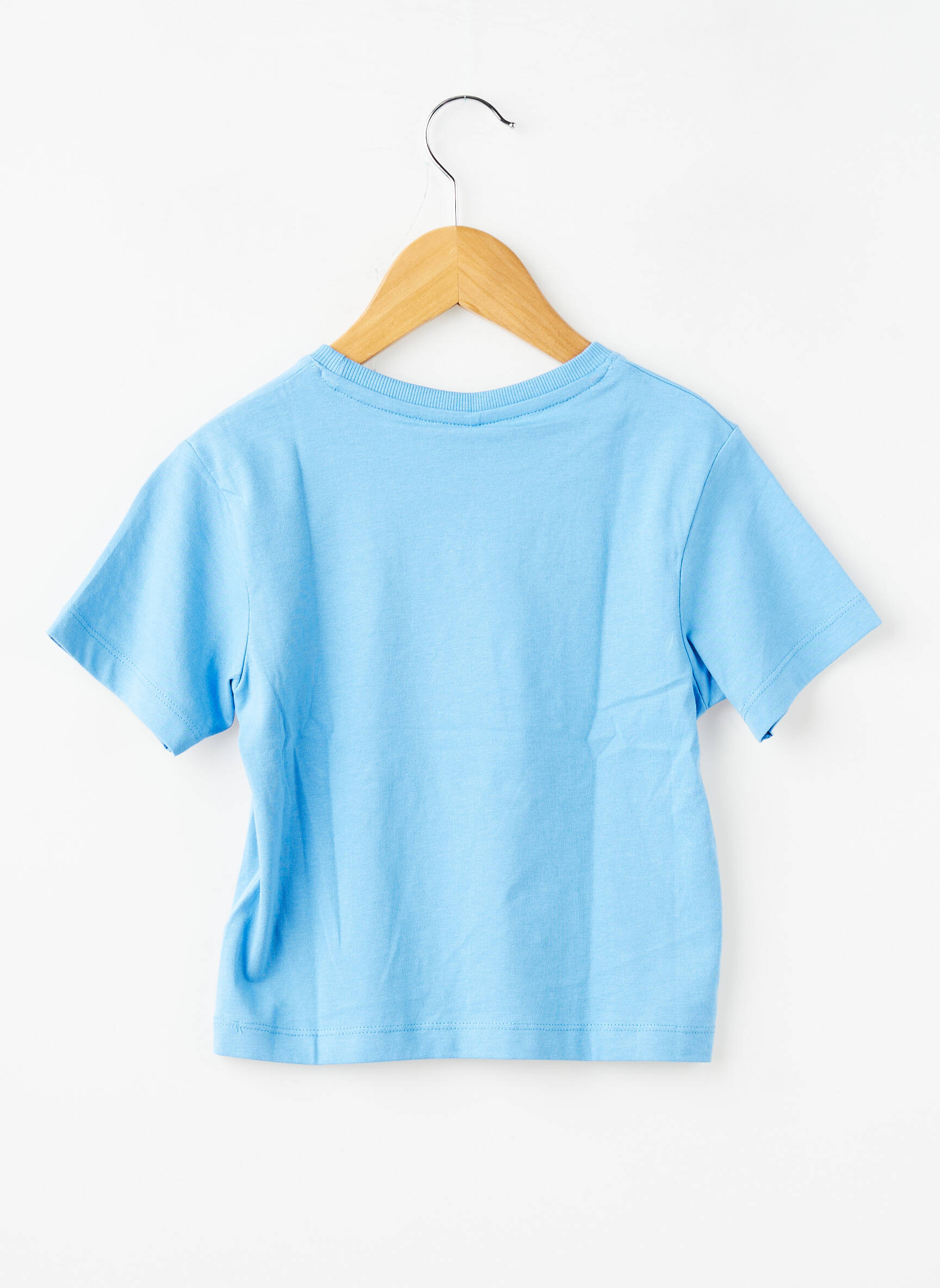 T-shirt stretch manches courtes bleu NAME IT fille