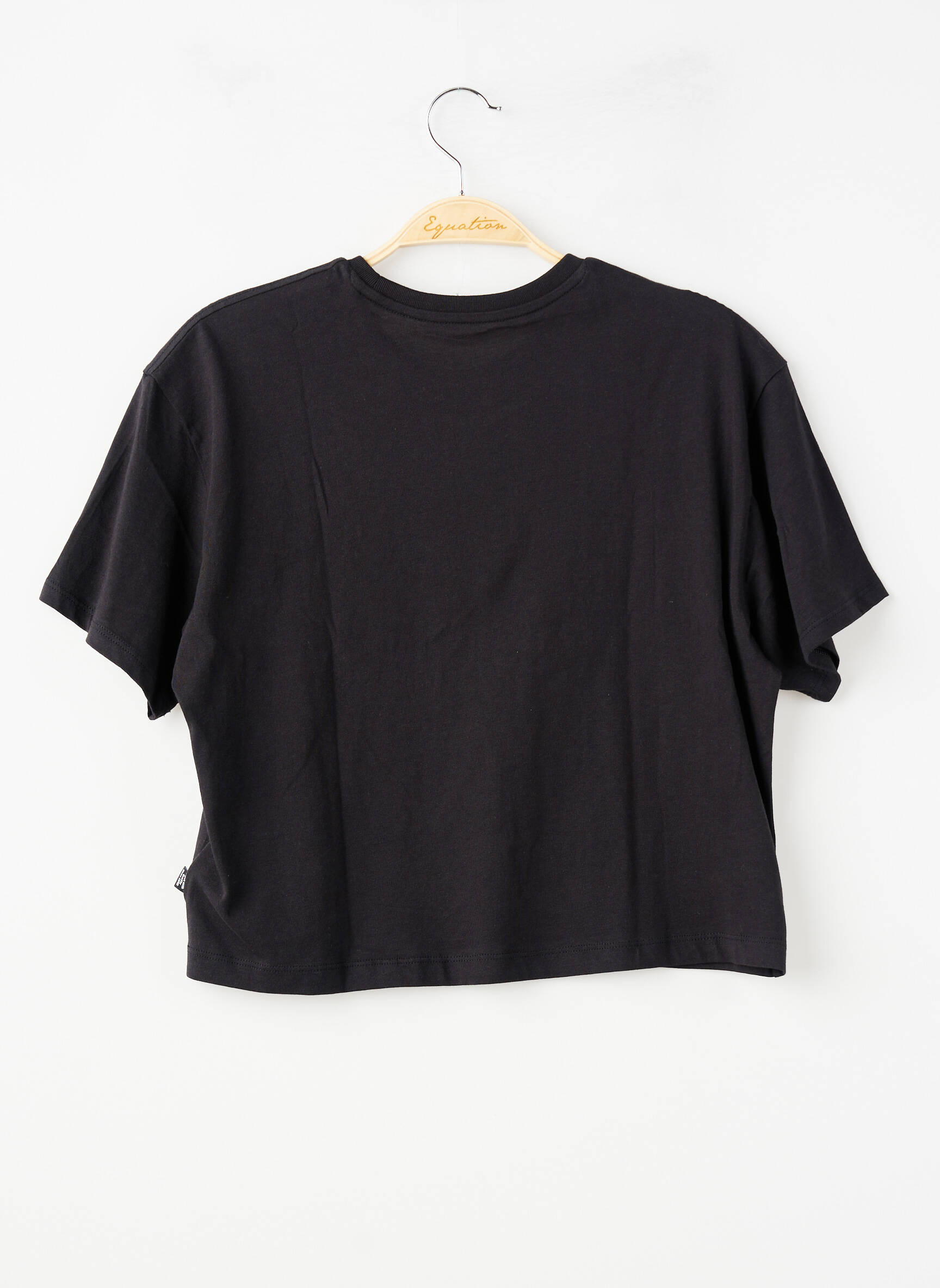 T-shirt stretch manches courtes noir PUMA fille