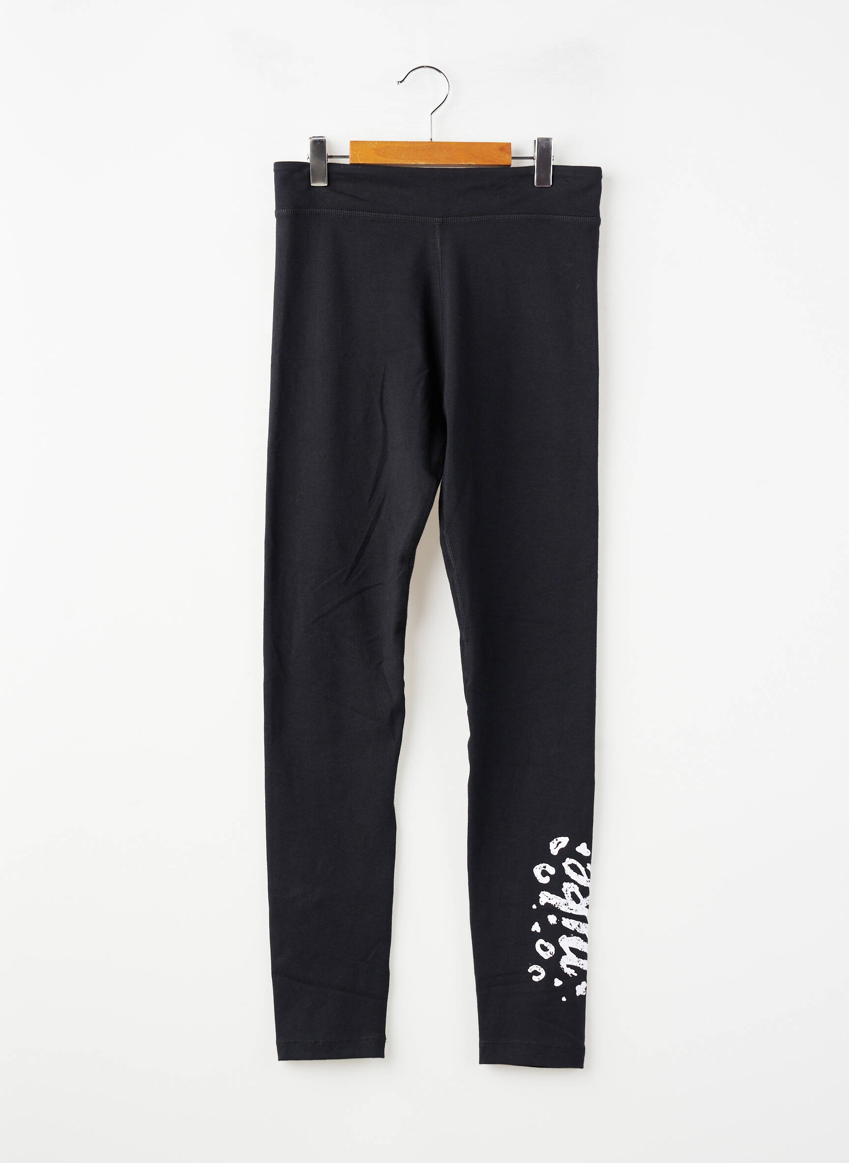 Legging sérigraphie taille élastique noir NIKE fille