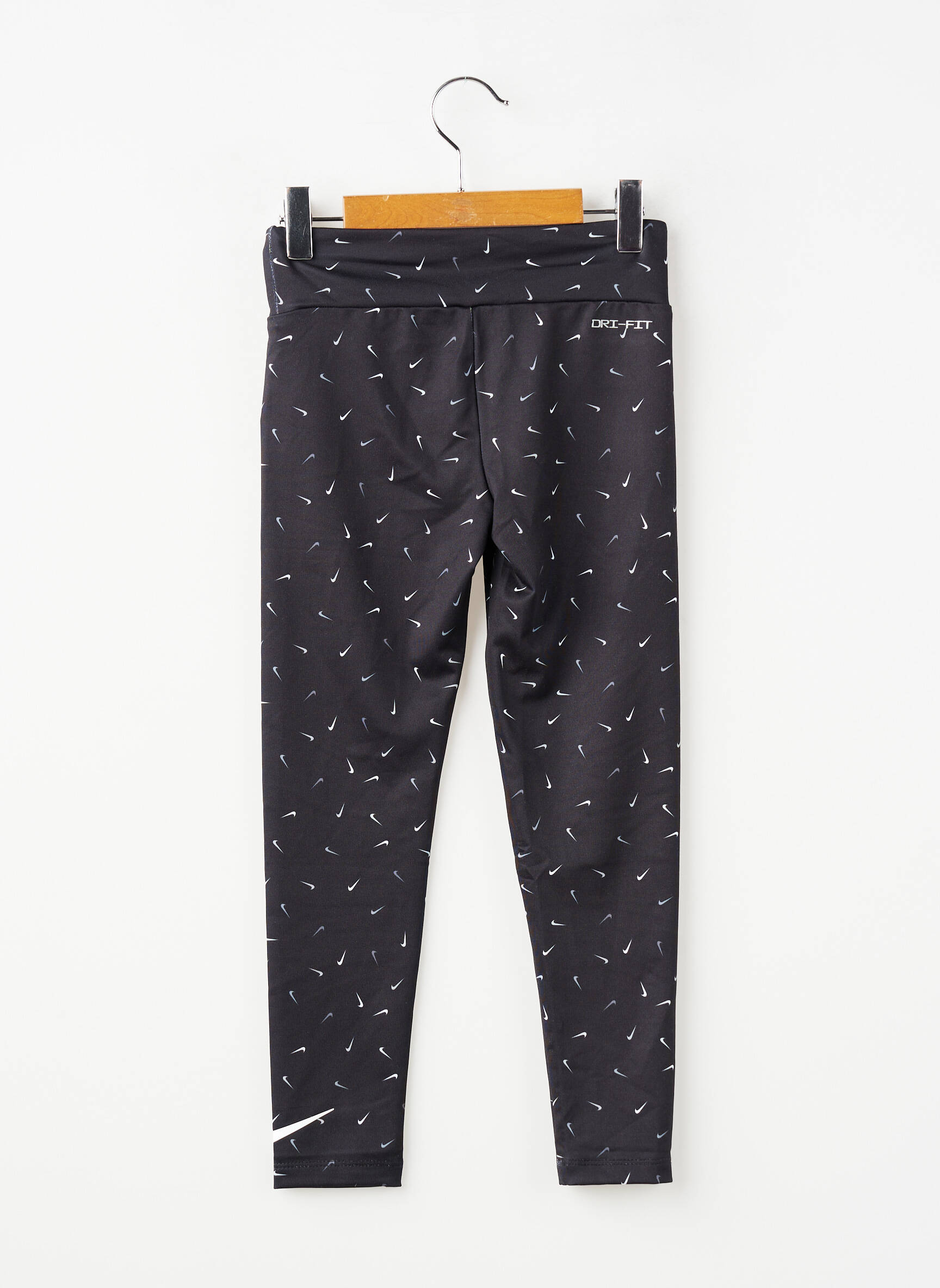 Legging stretch taille élastique noir NIKE fille