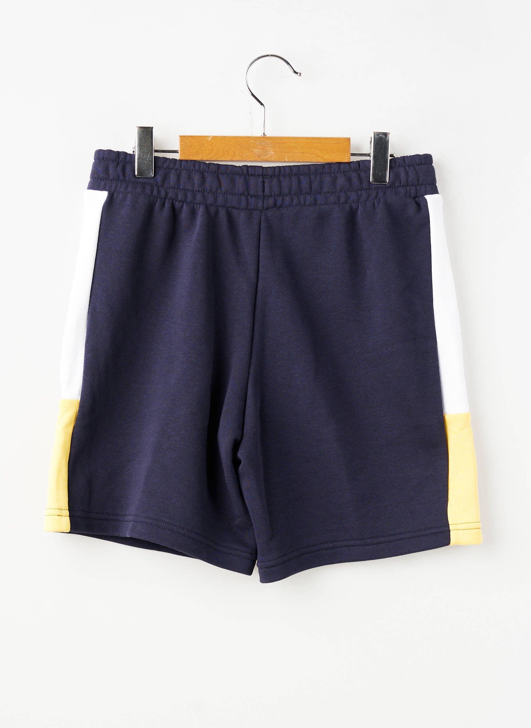 Short tissage popeline taille élastique bleu PUMA garçon