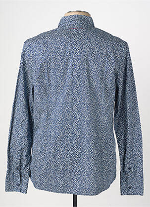Chemise manches longues coupe cintrée bleu TEDDY SMITH homme