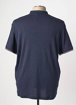 Polo tissage jersey manches courtes bleu TBS homme