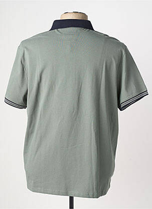 Polo coupe cintrée manches courtes vert DELAHAYE homme