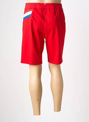 Bermuda taille élastique taille normale rouge LE COQ SPORTIF homme
