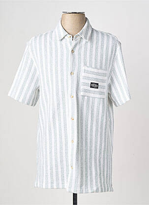 Chemise manches courtes poches blanc TEDDY SMITH homme