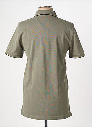 Polo stretch manches courtes vert TEDDY SMITH homme