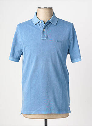 Polo stretch manches courtes bleu clair PEPE JEANS homme