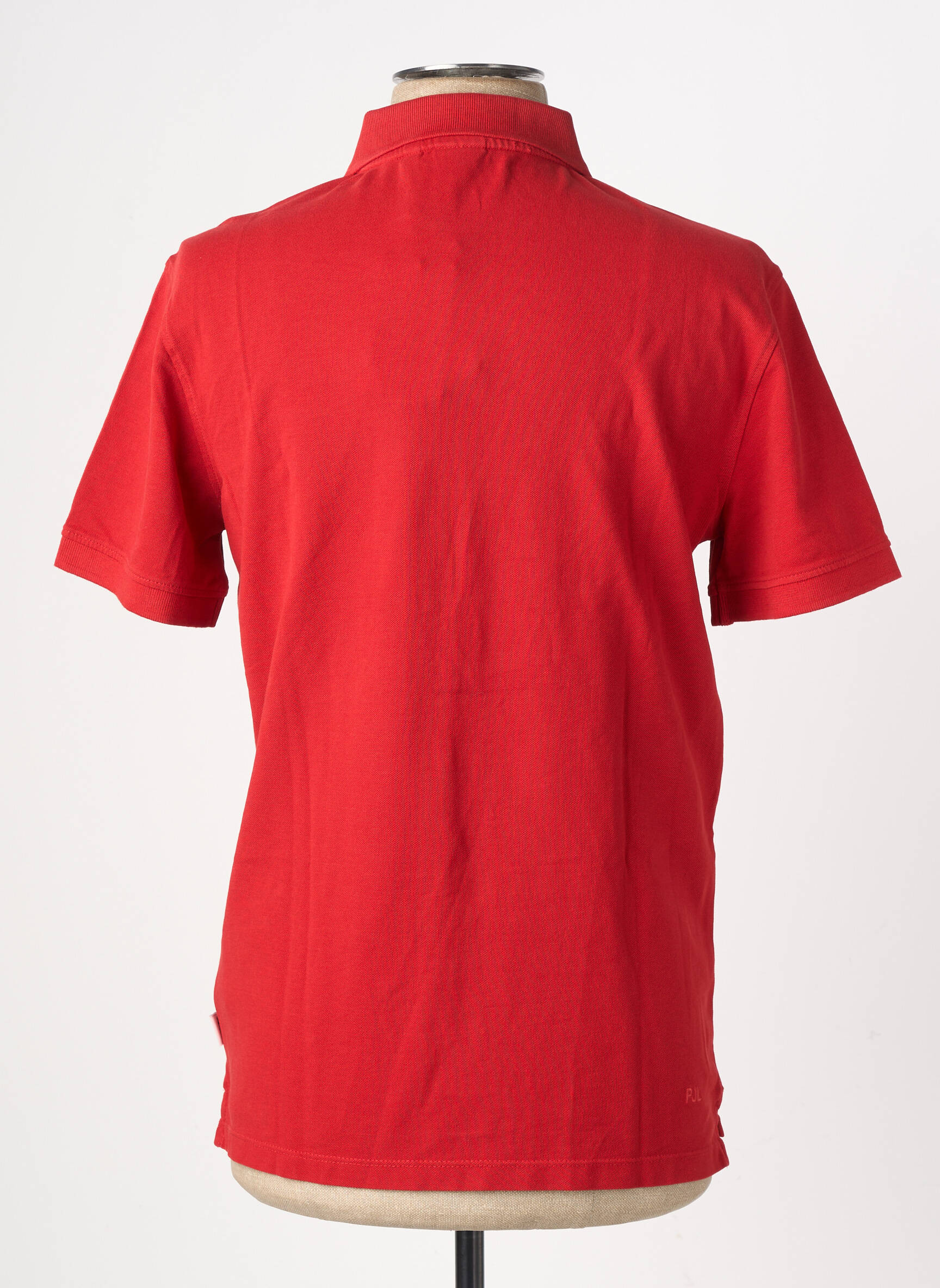 Polo stretch manches courtes rouge PEPE JEANS homme