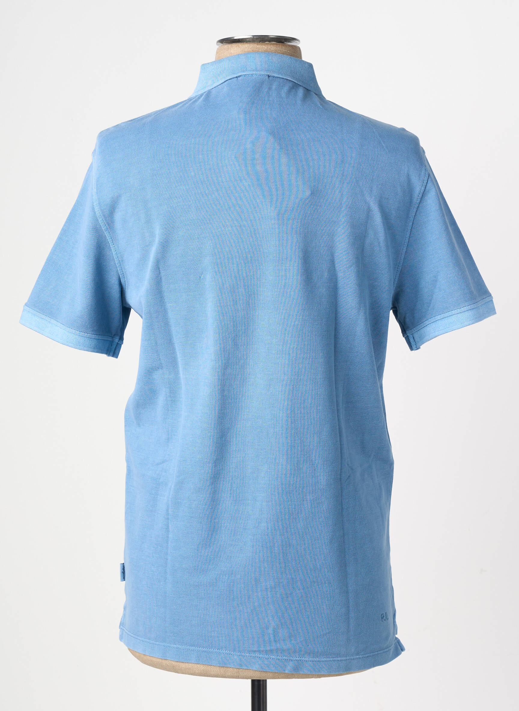 Polo stretch manches courtes bleu clair PEPE JEANS homme