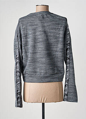 Pull coupe droite manches longues gris ADIDAS femme