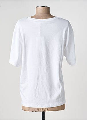 T-shirt sérigraphie floquée manches courtes blanc ONLY femme