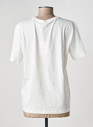 T-shirt coupe droite manches courtes blanc ONLY femme