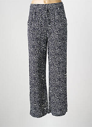 Pantalon droit taille élastique taille normale bleu TEDDY SMITH femme