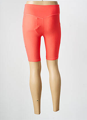 Cycliste stretch taille normale orange ONLY femme